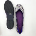 Rothy's  The Flat Violet Round Toe Floral Wisteria Purple White Photo 1