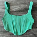 Princess Polly  Kaeshia Rib Bustier Green Photo 0