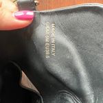 Vince Jody Slingback Woman's Black Leather Bootie Mule Size 8.5 Excellent Photo 6