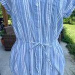 Japna Striped  Blue Dress size M Photo 2