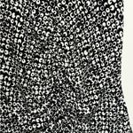 Vintage Y2K Black White Ruched Dot Print Sleeveless Top 90s 00s Size Large Photo 3