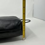 Unbranded Woven Strap Leather Shoulder Tote Bag Black Photo 12