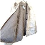 Carve Designs  Reversible Quilted Jacket Beige Floral Gray Puffer Coat Size Small Photo 7