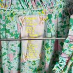 Yvonne S Women's Tiered Double Super Mini Green Long Sleeve Dress‎ Size XS Photo 2