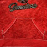 Majestic NHL Ottawa Senators Hoodie Space Dye Sweatshirt Red Gray Size Large NWT Photo 6