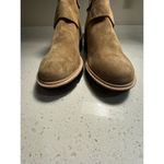 Eileen Fisher Cargo Womens 8 Shoes Brown Suede Wedge Heel Side Zip Ankle Bootie Photo 4