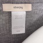 Eberjay Eberjey Elon The V-Neck Gray Ribbed Pullover Medium Photo 5