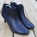 Clarks Ladies Dancer Sky Ankle Black Leather Boots Sz 11 Photo 3