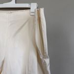 Chico's NWT  Shantung Ava Ankle Antique Ivory Silk Blend Pants Size 3 XL 16 Photo 2