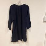 Nation Ltd  Nala Peasant Dress in Black Cotton Gauze Size Medium EUC Photo 4