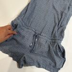 Aeropostale Aéropostale Blue Floral Romper Size Small Petite Adjustable Straps Summer Casual Photo 3