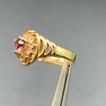 Gift For Mom Avon Gold Tone Brooch Pin And Ring Heart Shape “I Love You Mother” Photo 5