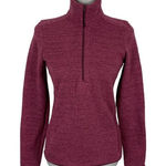 Under Armour  Half Zip Fleece XS Pink Lined ColdGear Athletic Warm Photo 0