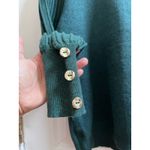 Nanette Lepore  New Knit Evergreen Long Sleeve Sweater Top Size 1X Sparkle Photo 10