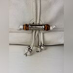 Gucci  Bamboo Croisette Evening Bag Leather White Photo 1