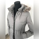 IBS Independent Body & Soul Puffer Coat with Detachable Hood in Size M Gray Size M Photo 3