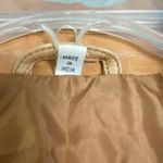 Bod Christensen 100% Leather Tan Caramel Moto Coat Belted Asymmetrical L Brown Size L Photo 13