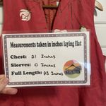 Adrianna Papell Vtg Lien Sz 14 Red Suit Blazer Vest And Floral Skirt Photo 1