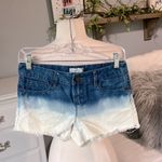 Forever 21 Denim Jean Shorts Hombre Tie Dye Cutoffs  Womens 24 Low Rise Photo 4