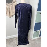 Vtg Dark Blue Photo 1