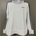 Adidas Womens White Climalite Crewneck Photo 1