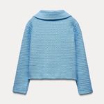 ZARA Collared Button Down Cardigan/Jacket Photo 2