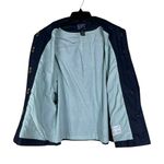 Lauren Ralph Lauren Dry Goods Rain Jacket Size Small Petite Blue Utility Preppy Photo 5