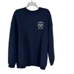 Lululemon  Heavyweight Fleece Pullover Tennis Club Sweatshirt True Navy Size L Photo 4