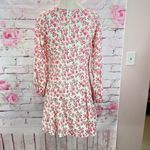 Rebecca Taylor  Ladies Long Sleeeve Fleur Dress Bone Combo Photo 8