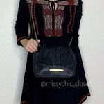 Steve Madden Black Fringe Crossbody/Shoulder Bag Photo 0