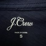 J. Crew Apres Ski After Ski Time Drinks Party Short Sleeve T Navy Women’s S Blue Photo 4