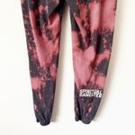 Spiritual Gangster | Perfect Sweatpant Black Maroon Mauve Tie Dye | Size XS Photo 3