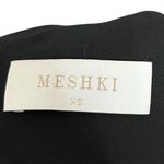 Meshki Black Calliope One Shoulder Maxi Dress Satin Draped Women’s Size XS Photo 10