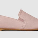 Everlane  Slip On Flat Leather Loafer in Dusty Pink Photo 0