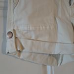 Buckle BKE Payton Stretch Shorts Women Size 24 Vanilla Cuffed Denim EUC Y2K Boho Photo 2