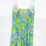 Lilly Pulitzer Hanky Panky X  Lace Slip Chemise Floral Multicolor Coastal Preppy Photo 3
