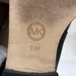 Michael Kors Ankle Boots Booties Black Genuine Leather Almond Toe Buckle Sz 7.5M Studded Grommet #Grunge #Biker #Gothic #Punk #Streetwear Photo 3