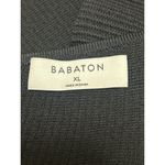 Aritzia Babaton Women's Black One Shoulder Sleeveless Ribbed Knit Crop Top Sz XL Photo 2