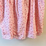 Free People Gabby Mini Dress Cherry Print Size Small Tie Back Pockets Photo 5
