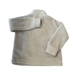 American Eagle Fuzzy Fleece Pullover Sweater Teddy Size S Fall Cozy Warm Photo 5