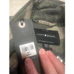 Lucky Brand  hooded utility jacket Green Camo  Sz S NWT Photo 2