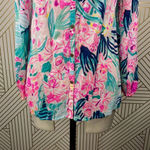 Lilly Pulitzer  Elsa Blouse Via Flora Print‎ Photo 5