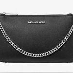 Michael Kors jet set Saffiano Leather Crossbody Bag NWT Photo 0