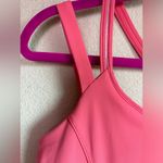 Lululemon  Happy Strappy Athletic Tank Top in Pink Lemonade 12 L XL Photo 3