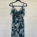 Bardot Green Garden Floral Dress Photo 1