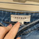 PacSun Two Toned Denim Mini Skirt Size 25 Cotton Photo 7