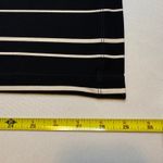 Chico's Collection Women's Jumpsuit Sz 16 Large Sleeveless Striped Navy White # Blue Photo 9