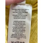 Anthropologie  Ingrid Eyelet Tiered Scalloped Lace Yellow Tank Top Small Boho Photo 10