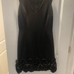 Donna Ricco  Elegant Black Dress Size 8 Photo 3