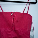 Tuckernuck Hyacinth House Watermelon Pink Serafina Smocked Midi Dress XS NWT Photo 2